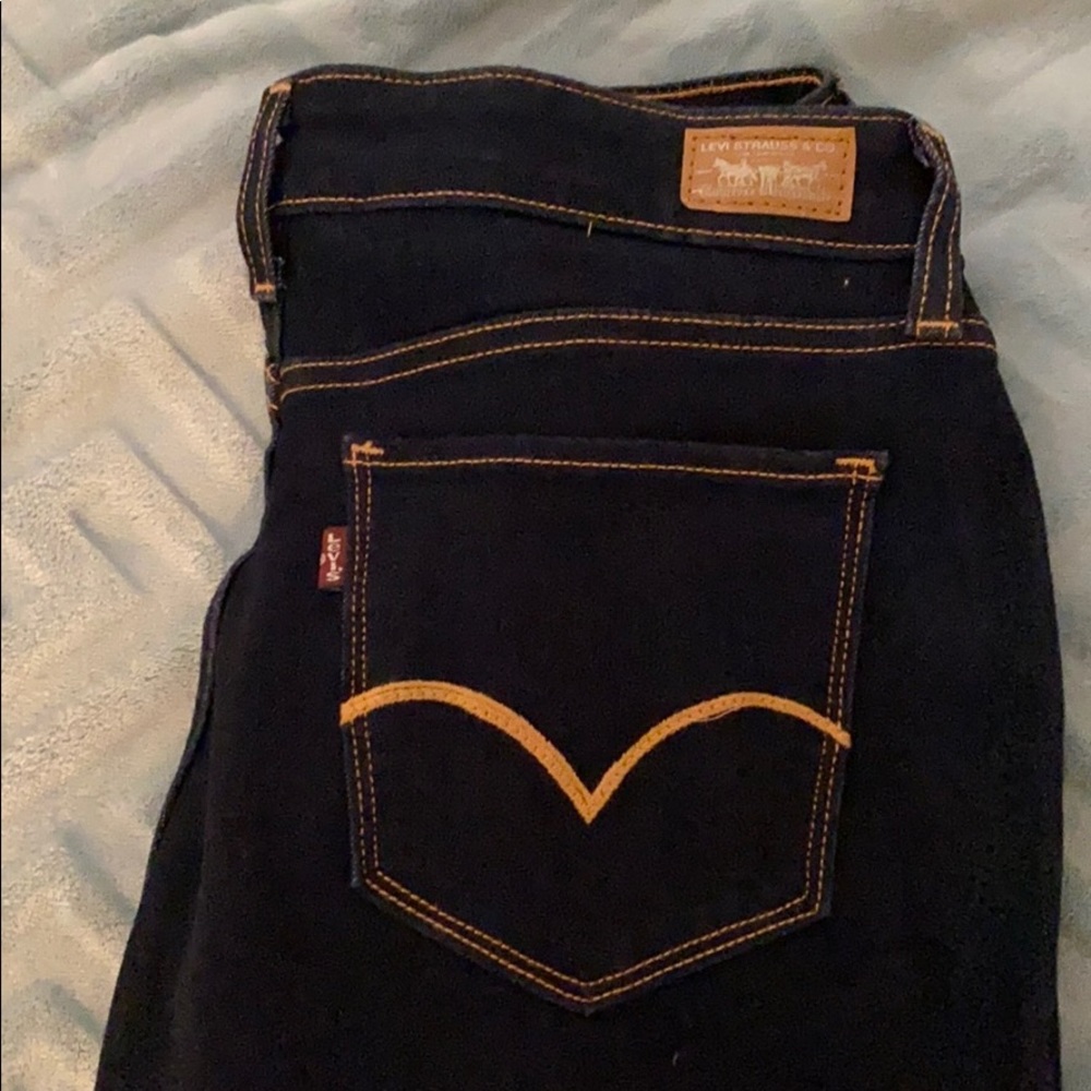 Dark blue Levi’s